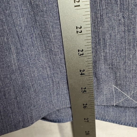 Vintage 90s Pencil Skirt Womens Size 14 Executive Collection Blue Career - Picture 7 of 9